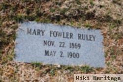 Mary Jane Fowler Ruley