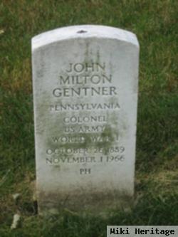 John Milton Gentner