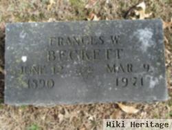 Frances Arabelle Wilson Beckett