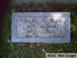 Thelma Gertrude Canady Shaw