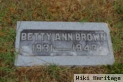 Betty Ann Brown