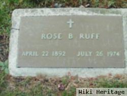 Rosina Margaretha "rose" Reindel Ruff