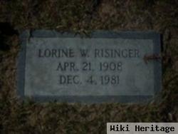 Lorine Wessinger Risinger