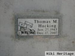 Thomas M "tom" Hacking