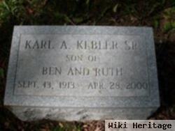 Karl A Kebler, Sr