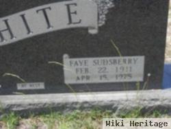 Faye Sudsberry White