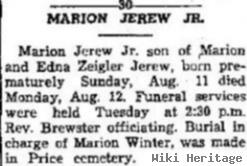 Marion Jerew, Jr