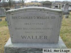 Rev Charles D Waller