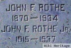 John F. Rothe, Jr