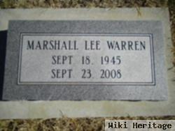 Marshall Lee Warren