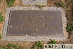 Edward A Walton