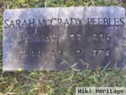 Sarah Deberniere Mccrady Peebles