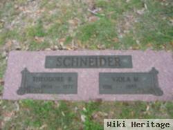 Theodore R Schneider