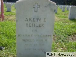 Arlin E Behler