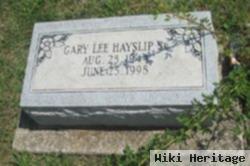 Gary Lee Hayslip, Sr
