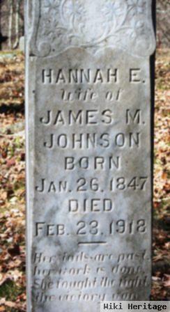 Hannah E. Johnson