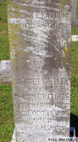 Margaret "maggie" Shepley Batdorf