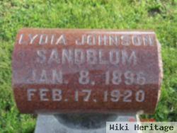 Lydia Johnson Sandblom