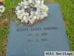 Maxine Bailey Ridgway