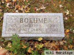 Robert A. "bob" Boehme, Sr