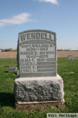 Capt William H Wendell