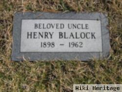 Henry David Blalock