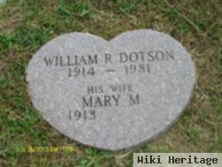 William R Dotson