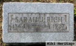 Sarah J Rich