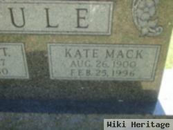 Kate Mack Rule