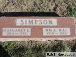 Margaret E Simpson