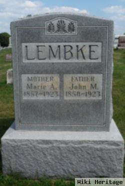 Marie A Lembke