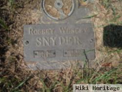 Robert Wesley Snyder