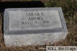 Sarah E. Adams Fredenberger