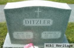 Franklin C Ditzler