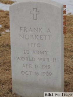 Frank A Norkett