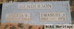 Emanuel J Henderson