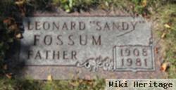 Leonard Carl "sandy" Fossum