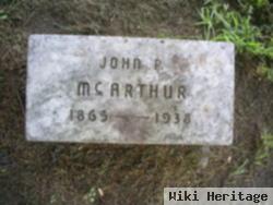 John P Mcarthur