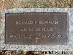 Ronald F. Bowman