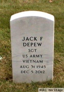 Sgt Jack Frederick Depew