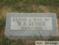 Sarah Jane Malone Sevier