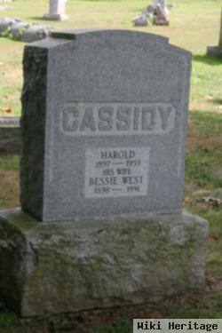 Bessie West Cassidy