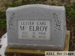 Lester Carl Mcelroy