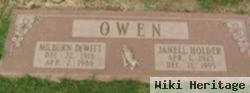 Milburn Dewitt Owen