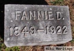 Fannie D. Webb Schellenger