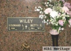 Betty E Wiley