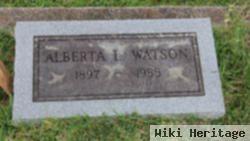 Alberta L. Watson