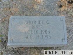 Gertrude Zelma "trudie" Garland Riner