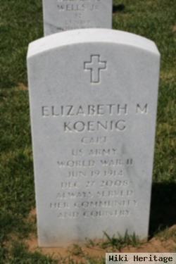 Elizabeth M "liz" Koenig