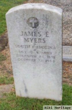 Sgt James Elphord Myers